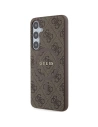 Kup Etui Guess GUHMS24MG4GFRW Samsung Galaxy S24+ Plus hardcase 4G Collection Leather Metal Logo MagSafe brązowy/brown - GUE3327 - {ean13} - Sklep Home Screen