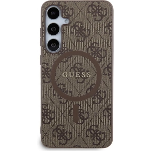 Kup Etui Guess GUHMS24MG4GFRW Samsung Galaxy S24+ Plus hardcase 4G Collection Leather Metal Logo MagSafe brązowy/brown - GUE3327 - {ean13} - Sklep Home Screen
