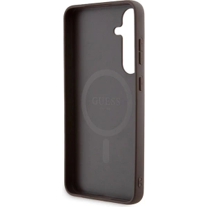 Kup Etui Guess GUHMS24MG4GFRW Samsung Galaxy S24+ Plus hardcase 4G Collection Leather Metal Logo MagSafe brązowy/brown - GUE3327 - {ean13} - Sklep Home Screen