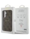 Kup Case Guess GUHMS24MG4GFRW Samsung Galaxy S24+ Plus Hartschale 4G Collection Leder Metall-Logo MagSafe braun/brown - GUE3327 - {ean13} - Sklep Home Screen