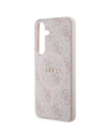 Kup Etui Guess GUHMS24SG4GFRP Samsung Galaxy S24 hardcase Colecția 4G Piele Metal Logo MagSafe roz/pink - GUE3328 - {ean13} - Sklep Home Screen