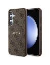 Kup Etui Guess GUHMS24SG4GFRW Samsung Galaxy S24 hardcase 4G Collection Leather Metal Logo MagSafe hnědý/brown - GUE3329 - {ean13} - Sklep Home Screen
