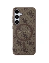 Kup Etui Guess GUHMS24SG4GFRW Samsung Galaxy S24 hardcase 4G Collection Leather Metal Logo MagSafe hnědý/brown - GUE3329 - {ean13} - Sklep Home Screen