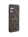 Kup Etui Guess GUHMS24SG4GFRW Samsung Galaxy S24 hardcase 4G Collection Leather Metal Logo MagSafe hnědý/brown - GUE3329 - {ean13} - Sklep Home Screen
