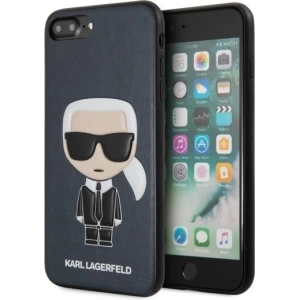 Kup Karl Lagerfeld KLHCI8LIKPUBL iPhone 7/8 Plus hardcase niebieski/blue Iconic Karl Embossed - KLD089BLU - {ean13} - Sklep Home Screen