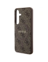 Kup Etui Guess GUHMS24SG4GFRW Samsung Galaxy S24 hardcase 4G Collection Leather Metal Logo MagSafe hnědý/brown - GUE3329 - {ean13} - Sklep Home Screen