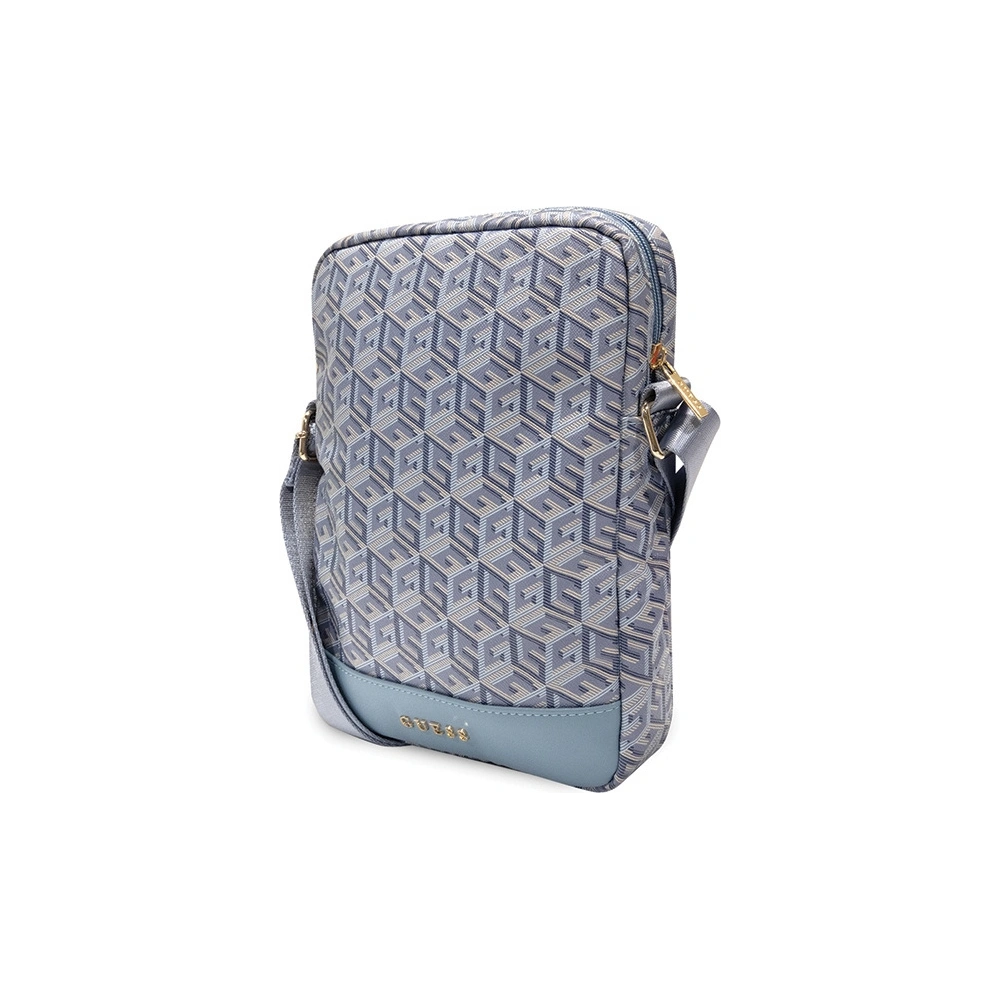 Torba Guess GUTB10HGCFSEB 10" GCube Stripe Tablet Bag niebieski/blue