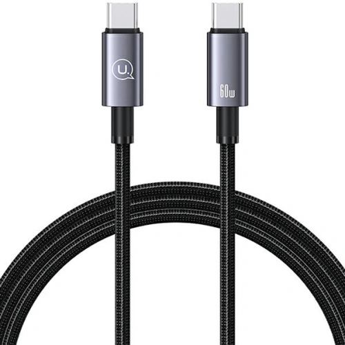 Kup Cablul USAMS US-SJ661 USB-C / USB-C 60W 1,2m Încărcare rapidă oțel/oxidat - USA1058 - {ean13} - Sklep Home Screen