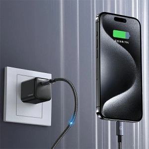 Kup Kabel USAMS US-SJ661 USB-C / USB-C 60W 1,2m Fast Charging stalowy/tarnish - USA1058 - {ean13} - Sklep Home Screen
