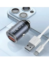 Kup Ładowarka samochodowa USAMS C38 USB-A, USB-C 30W PD Fast Charge fioletowy/purple - USA1060 - {ean13} - Sklep Home Screen