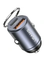 Kup Ładowarka samochodowa USAMS C38 USB-A, USB-C 30W PD Fast Charge stalowy/tarnish - USA1061 - {ean13} - Sklep Home Screen