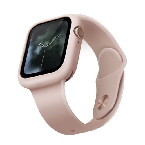 Kup Etui UNIQ Lino Apple Watch 4/5/6/7/8/9/SE 44/45mm roz sau blush pink - UNIQ75PINK - {ean13} - Sklep Home Screen