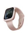 Etui UNIQ Lino Apple Watch 4/5/6/7/8/9/SE 44/45mm růžová/blush pink