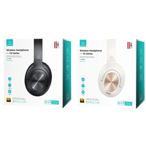 Kup Sluchátka přes uši USAMS US-YH Series YH21 Bluetooth 5.3 černá/black - USA1065 - {ean13} - Sklep Home Screen