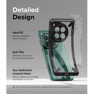 Kup Etui Ringke Fusion-X OnePlus 12 Fekete - RGK1944 - {ean13} - Sklep Home Screen