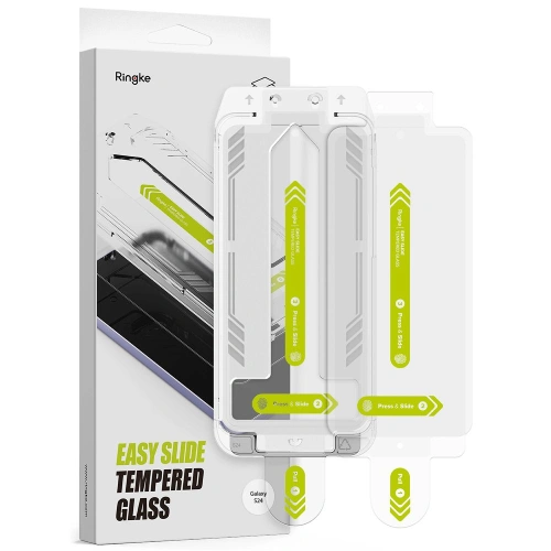 Kup Tvrzené sklo Ringke Easy Slide Samsung Galaxy S24 Clear [2 PACK] - RGK1946 - {ean13} - Sklep Home Screen