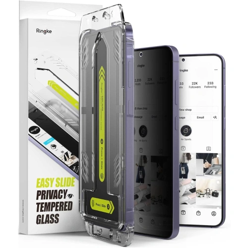 Kup Edzett üveg Ringke Easy Slide Samsung Galaxy S24 Privacy [2 PACK] - RGK1947 - {ean13} - Sklep Home Screen