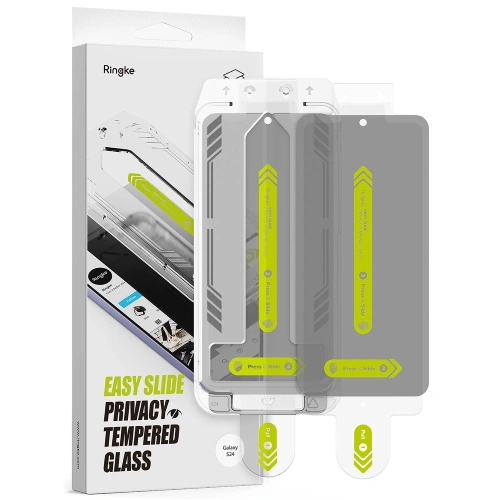 Kup Gehärtetes Glas Ringke Easy Slide Samsung Galaxy S24 Privacy [2 PACK] - RGK1947 - {ean13} - Sklep Home Screen