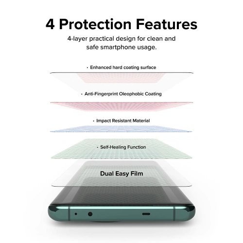 Kup Hidrogél fólia Ringke Dual Easy OnePlus 12 Clear [2 PACK] - RGK1948 - {ean13} - Sklep Home Screen