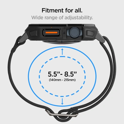 Buy Case Spigen Lite Fit Pro Apple Watch 4/5/6/7/8/9/SE 44/45mm Matte Black - SPN3352 - {ean13} - Home Screen Store Europe