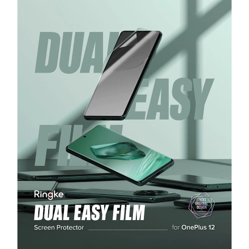 Kup Hidrogél fólia Ringke Dual Easy OnePlus 12 Clear [2 PACK] - RGK1948 - {ean13} - Sklep Home Screen