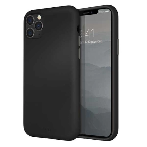 Kup Etui UNIQ Lino Hue Apple iPhone 11 Pro Max černý/ink black - UNIQ77BLK - {ean13} - Sklep Home Screen