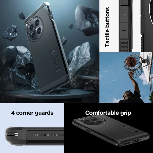 Kup Etui Spigen Tough Armor OnePlus 12 Černé - SPN3353 - {ean13} - Sklep Home Screen