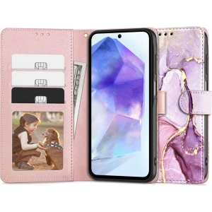 Kup Etui Tech-Protect Wallet Samsung Galaxy A55 5G Marble - THP2679 - {ean13} - Sklep Home Screen