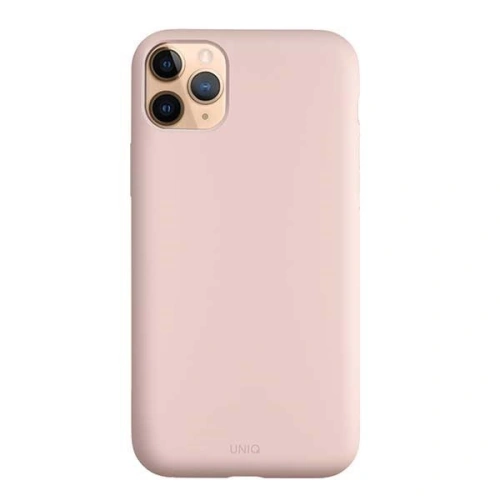 Kup Etui UNIQ Lino Hue Apple iPhone 11 Pro Max różowy/blush pink - UNIQ78PINK - {ean13} - Sklep Home Screen