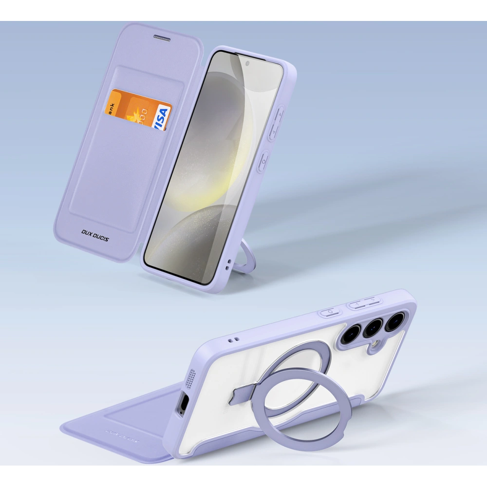 Etui Dux Ducis Skin X Pro Samsung Galaxy S24 fioletowe