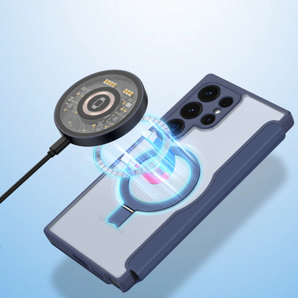 Etui Dux Ducis Skin X Pro Samsung Galaxy S24 Ultra niebieskie