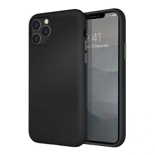 Kup Apple UNIQ Lino Hue Tasche iPhone 11 Pro schwarz/ink schwarz - UNIQ81BLK - {ean13} - Sklep Home Screen