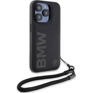 Kup Etui BMW BMHCP15X23RMRLK Apple iPhone 15 Pro Max hardcase Signature Leather Wordmark Cord černý/black - BMW615 - {ean13} - Sklep Home Screen