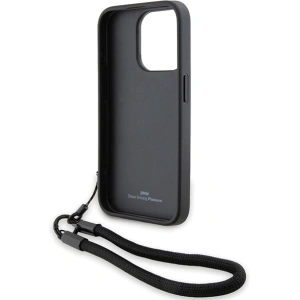 Kup Etui BMW BMHCP15X23RMRLK Apple iPhone 15 Pro Max kemény tok Signature Leather Wordmark Cord fekete/black - BMW615 - {ean13} - Sklep Home Screen