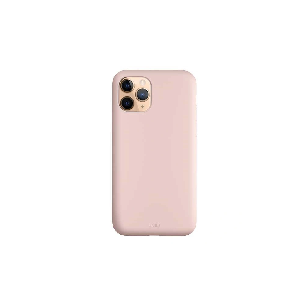 Etui UNIQ Lino Hue Apple iPhone 11 Pro różowy/blush pink