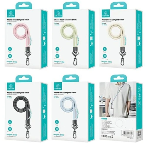 Buy USAMS US-ZB282 lanyard 1,2m pink - USA1069 - {ean13} - Home Screen Store Europe
