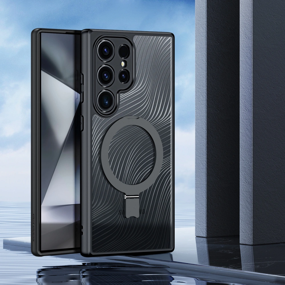 Etui Dux Ducis Aimo Mag MagSafe Samsung Galaxy S24 Ultra czarne