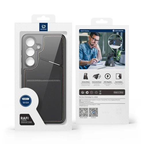 Kup Case Dux Ducis Rafi ll Mag Samsung Galaxy S24 schwarz - DDS1941 - {ean13} - Sklep Home Screen