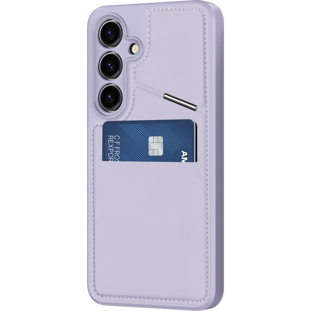 Etui Dux Ducis Rafi ll Mag Samsung Galaxy S24 fioletowe