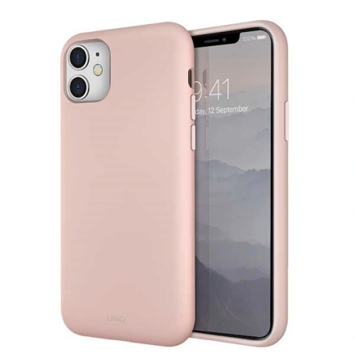 Kup Apple UNIQ Lino Hue Tasche iPhone 11 rosa/rosa - UNIQ86PINK - {ean13} - Sklep Home Screen