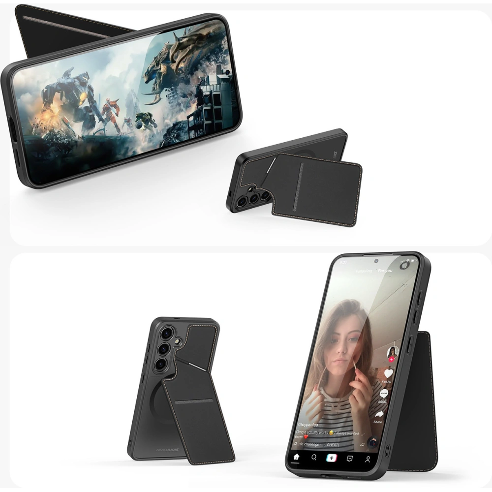 Etui Dux Ducis Rafi ll Mag Samsung Galaxy S24+ Plus czarne