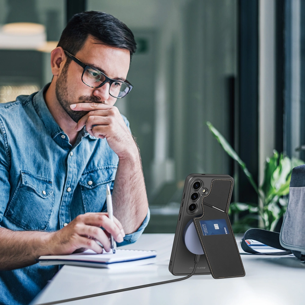 Etui Dux Ducis Rafi ll Mag Samsung Galaxy S24+ Plus czarne