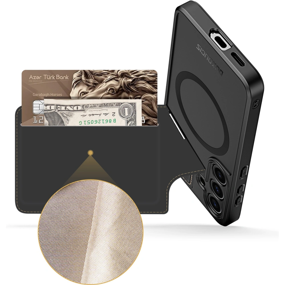 Etui Dux Ducis Rafi ll Mag Samsung Galaxy S24+ Plus czarne