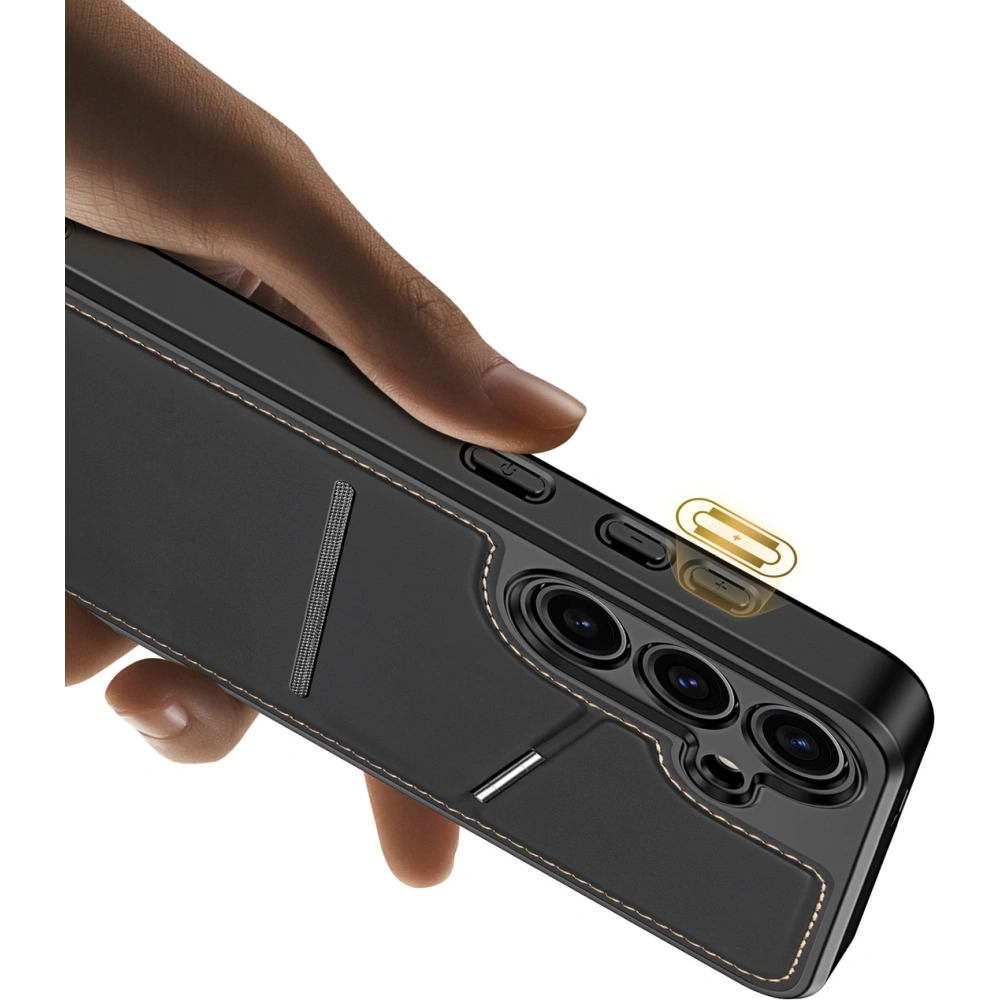 Etui Dux Ducis Rafi ll Mag Samsung Galaxy S24+ Plus czarne