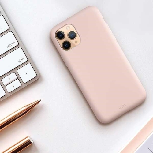 Kup Apple UNIQ Lino Hue Tasche iPhone 11 rosa/rosa - UNIQ86PINK - {ean13} - Sklep Home Screen