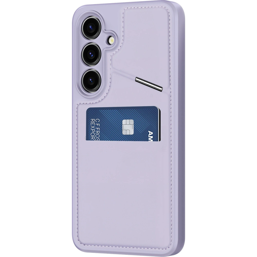 Etui Dux Ducis Rafi ll Mag Samsung Galaxy S24+ Plus fioletowe