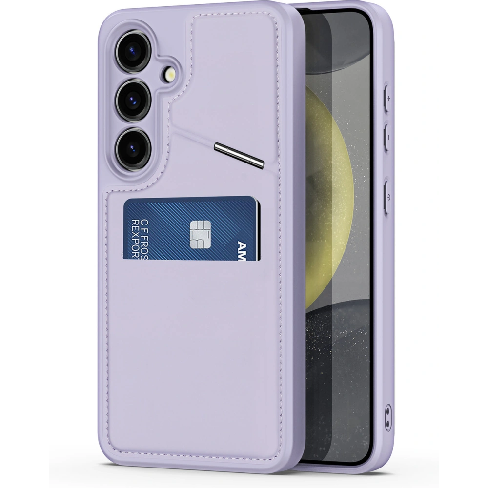 Etui Dux Ducis Rafi ll Mag Samsung Galaxy S24+ Plus fioletowe