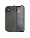 Apple UNIQ Lino Hue Tasche iPhone 11 grau/moosgrau