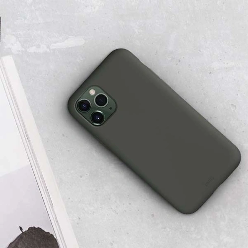 Kup Apple UNIQ Lino Hue Tasche iPhone 11 grau/moosgrau - UNIQ87GRY - {ean13} - Sklep Home Screen