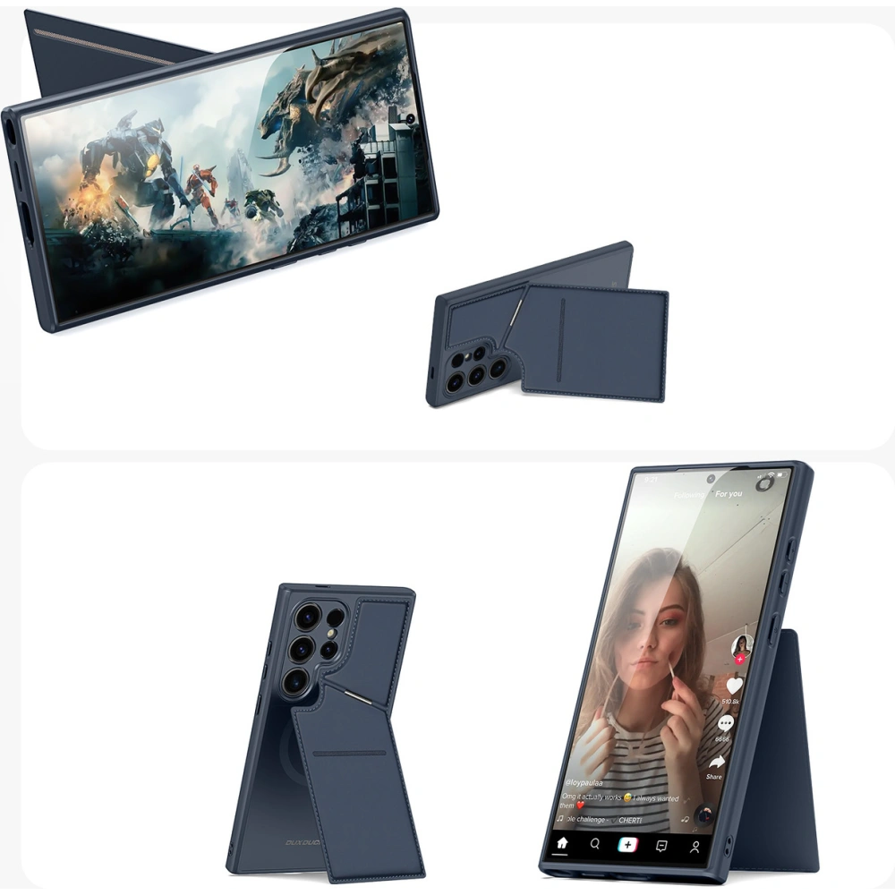 Etui Dux Ducis Rafi ll Mag Samsung Galaxy S24 Ultra niebieskie